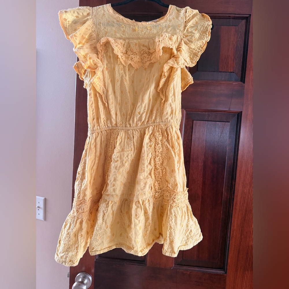 Loveshackfancy Whitney Dress Cream